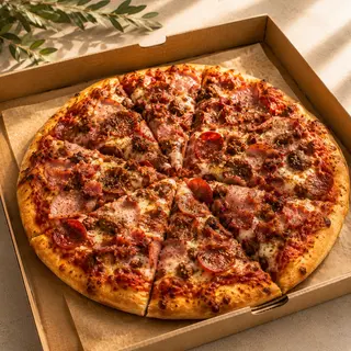 სუპერ ხორციანი პიცა / Super Meat Pizza