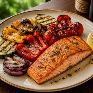 ორაგულის სტეიკი/Salmon Steak