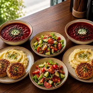 კომბო ლანჩი 2 ადამიანისთვის/Lunch Combo for 2