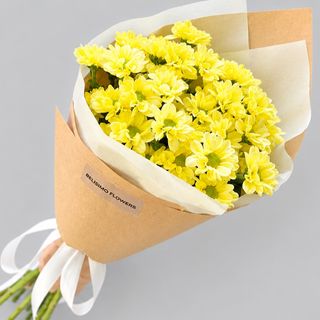 ჰოლანდიური ყვითელი გვირილების თაიგული Dutch Yellow Daisy Bouquet