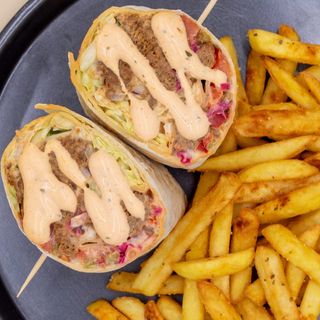 SOY SHAWARMA+FRENCH FRIES