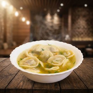 Пельмени в бульоне из говядины (16 pc)