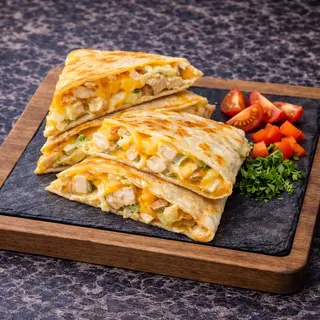 Double Cheese Lava quesadilla