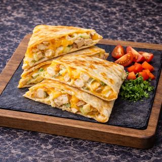 Double Cheese Lava quesadilla