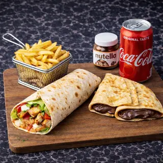 Riky chicken wrap Sweet Combo