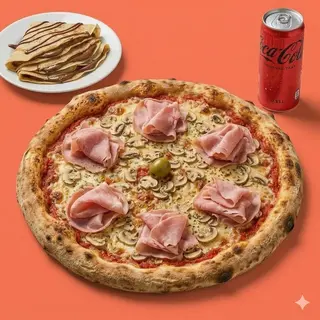 Pizza capricossa Sweet Combo