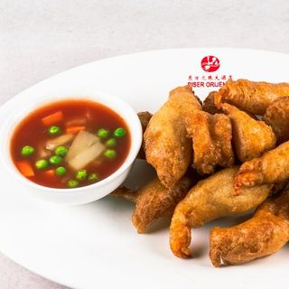 38 Pohani škampi u slatkom kiselom umaku