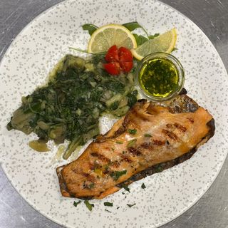 File losos pastrve, blitva