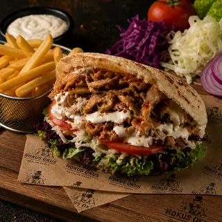 HOUDINI PITA + FRIES