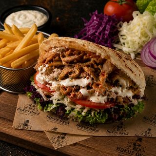HOUDINI PITA + FRIES