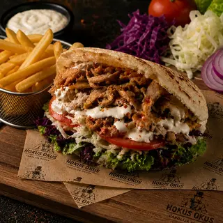 HOUDINI PITA + FRIES