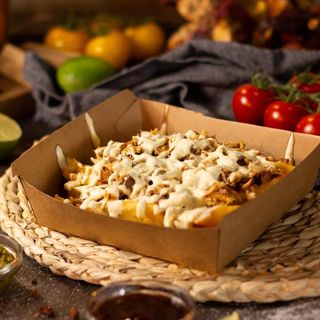 LOADED FRIES BEYAZ