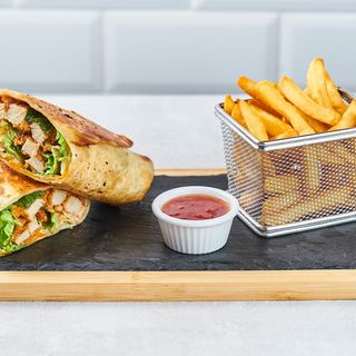 Grill chicken tortilla %