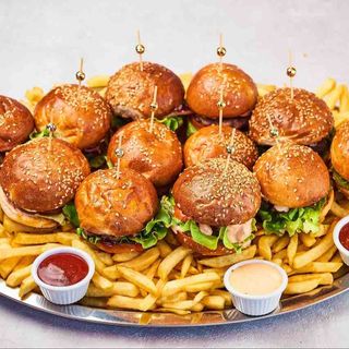 Burger plata party %