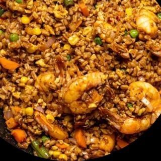 Pirjana riža s kozicama