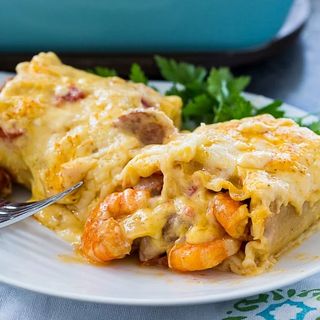 Lazanje Kozice poriluk