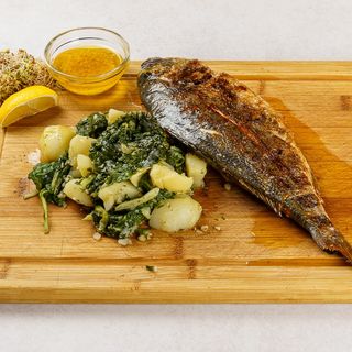 Brancin ili orada s prilogom