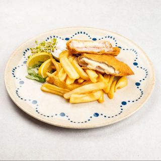 Svinjski zagrebački s krumpir lađicama