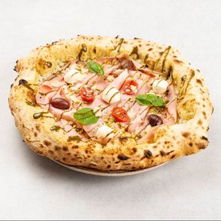 Pizza Pistacchio & mortadella