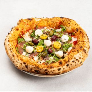 Pizza Tuna carpaccio