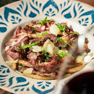 Pljukanci s ramstekom i tartufatom