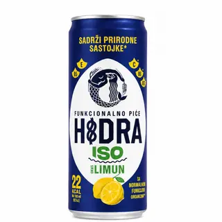 Hidra isotonic citrus limenka 0,33 l