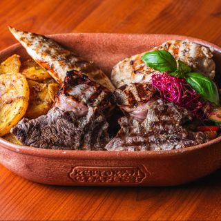 Roštilj pladanj za 2 osobe