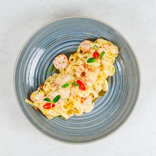 Fettuccine s kozicama