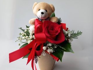 Tuljak Medvjed – romantični cvjetni tuljak