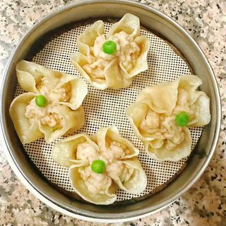 Ravioli Shao-mai sa gamberima