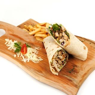Chiken wrap s pomfrijem