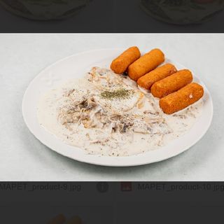 Pileći medaljoni u umaku od šampinjona