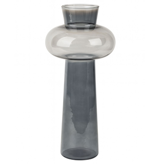 Vaza staklo h40 d20cm; siva A8051740