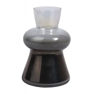 Vaza staklo h19 d13cm; siva A8051738