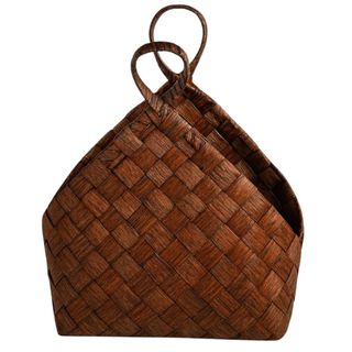 Košara home 39x24.5x35/42cm; smeđa