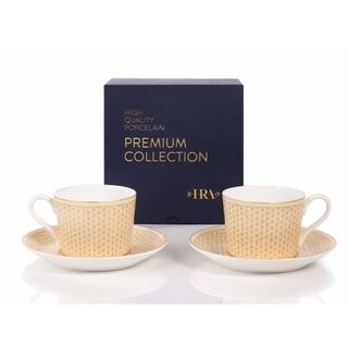 Šalica s tanjurićem porculan 250ml; s/2