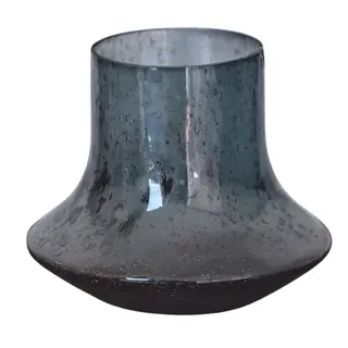 Vaza staklo h13 d16cm; t. Plava A8051733