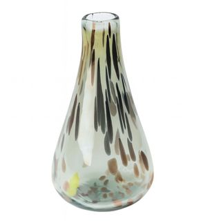 Vaza staklo h20 d12cm; zelena A8051752