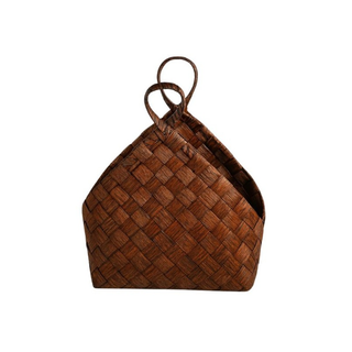 Košara home 39x24.5x35/42cm; smeđa C1010257