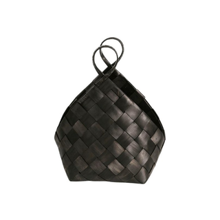 Košara home 32x19x28/35cm; crna C1010267