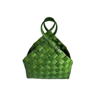 Košara home 39x24.5x35/42cm; zelena C1010254