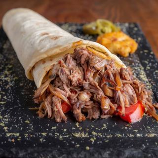 Pulled pork tortilja
