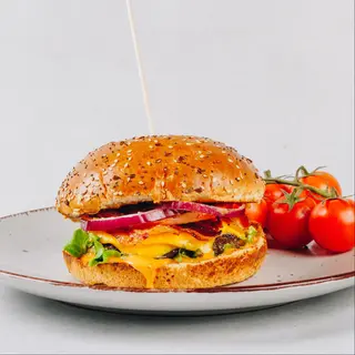 La Don's burger + pomfrit