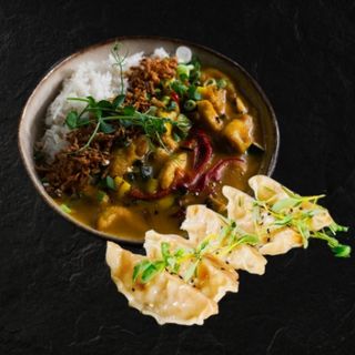 Gyoze piletina & Orange chicken