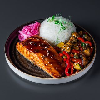 Teriyaki losos