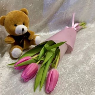 3 tulipana plus medo na piku 