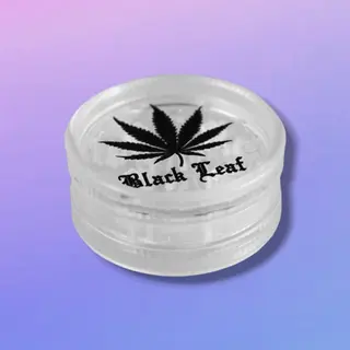 Plastični grinder BL prozirni rebrasti