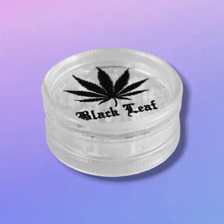 Plastični grinder BL prozirni rebrasti
