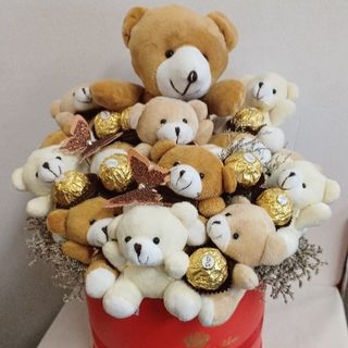 Flowerbox teddy XL sa ferrerom