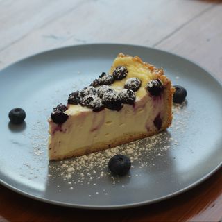 Blueberry cheesecake